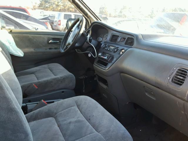 5FNRL18654B099628 - 2004 HONDA ODYSSEY EX BLUE photo 5