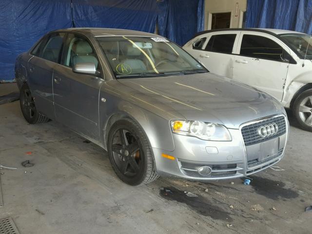 WAUAF68E05A443852 - 2005 AUDI A4 2.0T SILVER photo 1