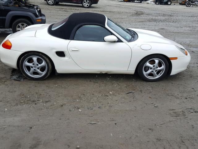 WP0CA2984YU627108 - 2000 PORSCHE BOXSTER WHITE photo 9