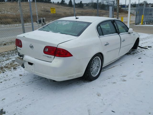 1G4HD57206U171498 - 2006 BUICK LUCERNE CX WHITE photo 4