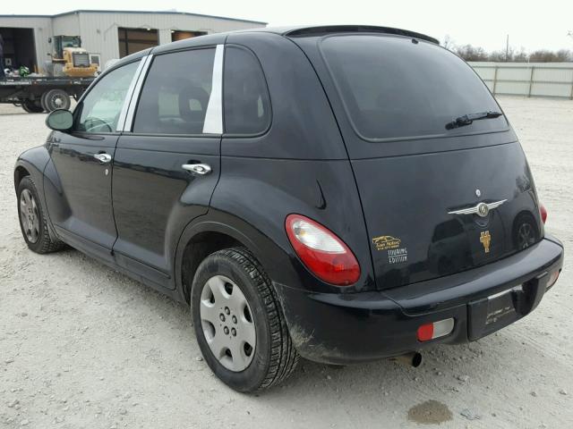 3A4FY58B26T316625 - 2006 CHRYSLER PT CRUISER BLACK photo 3