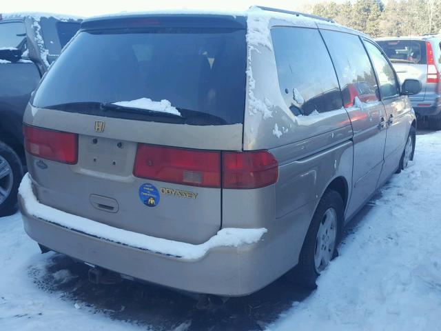 2HKRL1869XH523043 - 1999 HONDA ODYSSEY EX BEIGE photo 4