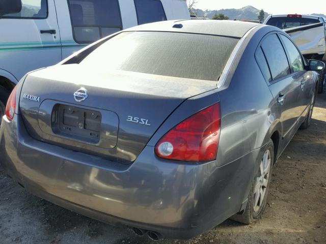 1N4BA41E66C847366 - 2006 NISSAN MAXIMA SE CHARCOAL photo 4