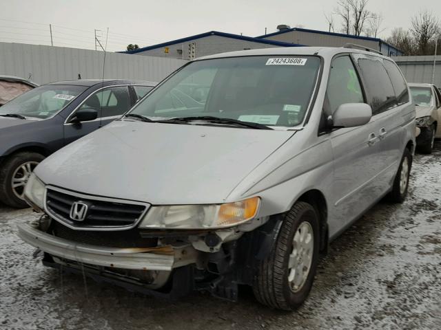 5FNRL18964B038573 - 2004 HONDA ODYSSEY EX GRAY photo 2