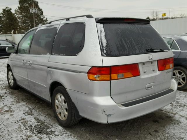 5FNRL18964B038573 - 2004 HONDA ODYSSEY EX GRAY photo 3