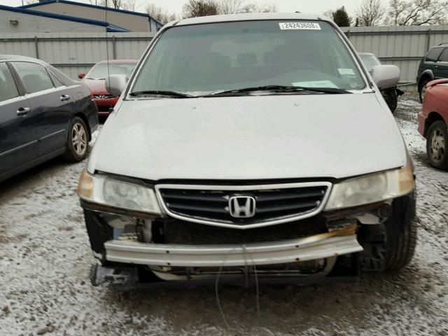 5FNRL18964B038573 - 2004 HONDA ODYSSEY EX GRAY photo 9