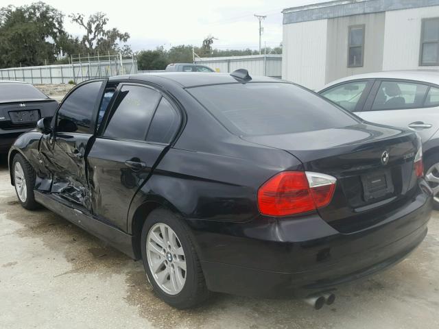 WBAVA33547PV67192 - 2007 BMW 328 I BLACK photo 3