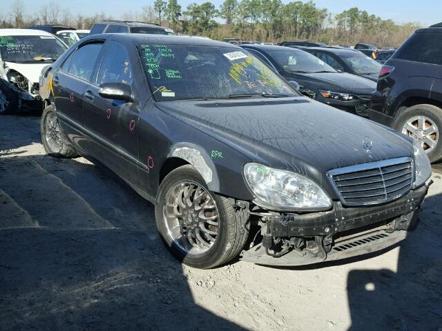WDBNG70J63A345517 - 2003 MERCEDES-BENZ S 430 CHARCOAL photo 1