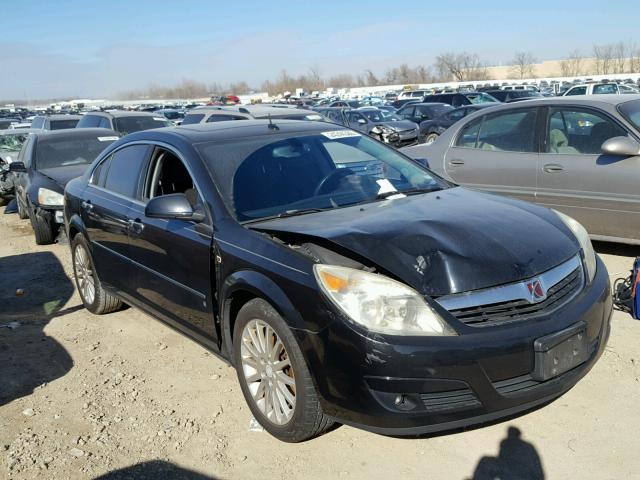 1G8ZV577X7F210681 - 2007 SATURN AURA XR BLACK photo 9