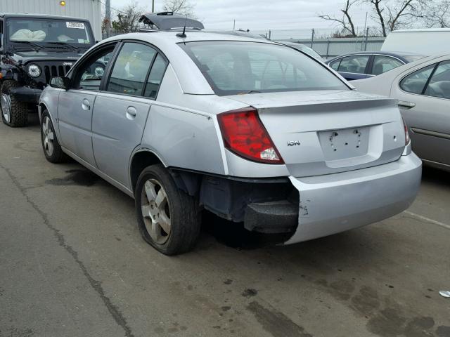 1G8AL55F76Z141071 - 2006 SATURN ION LEVEL SILVER photo 3