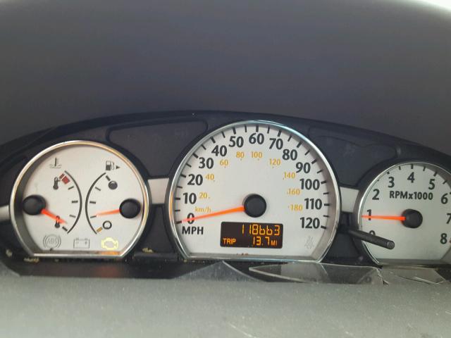 1G8AL55F76Z141071 - 2006 SATURN ION LEVEL SILVER photo 8