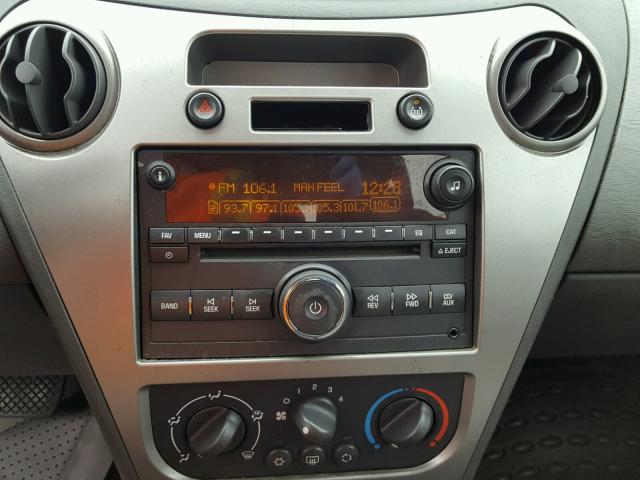 1G8AL55F76Z141071 - 2006 SATURN ION LEVEL SILVER photo 9