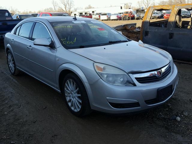 1G8ZV57758F205177 - 2008 SATURN AURA XR SILVER photo 1