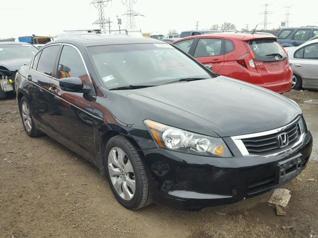 1HGCP2F77AA118570 - 2010 HONDA ACCORD EX BLACK photo 1