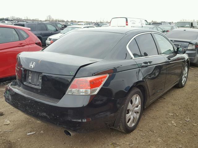 1HGCP2F77AA118570 - 2010 HONDA ACCORD EX BLACK photo 4