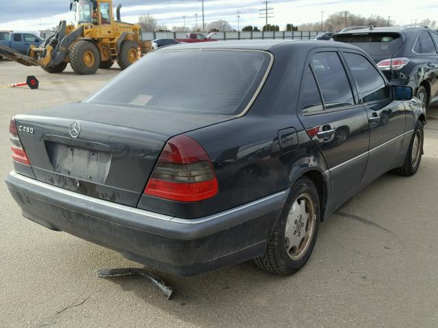 WDBHA29G8WA645735 - 1998 MERCEDES-BENZ C 280 BLACK photo 4