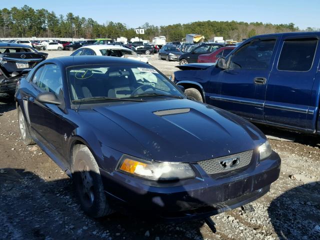 1FAFP40471F145945 - 2001 FORD MUSTANG BLUE photo 1