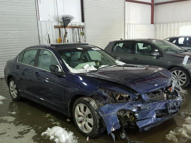 1HGCP2F83AA036411 - 2010 HONDA ACCORD EXL BLUE photo 1