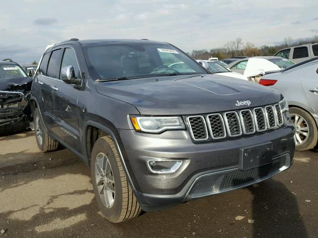 1C4RJFBG0HC812460 - 2017 JEEP GRAND CHER GRAY photo 1