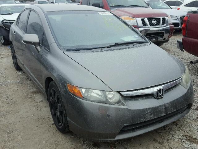 2HGFA16568H316611 - 2008 HONDA CIVIC LX BROWN photo 1