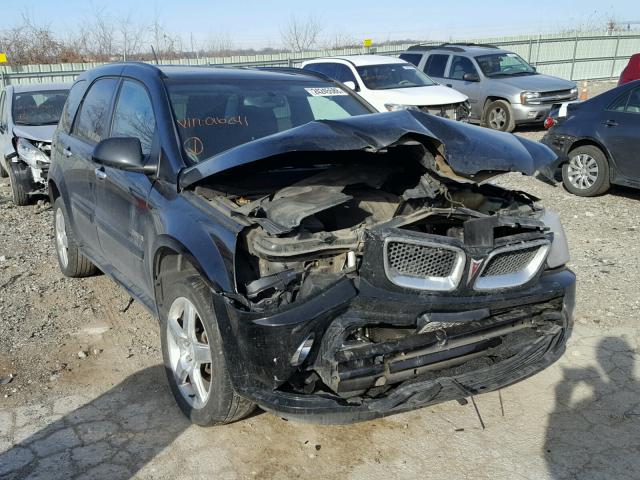 2CKDL537986016241 - 2008 PONTIAC TORRENT GX BLACK photo 1