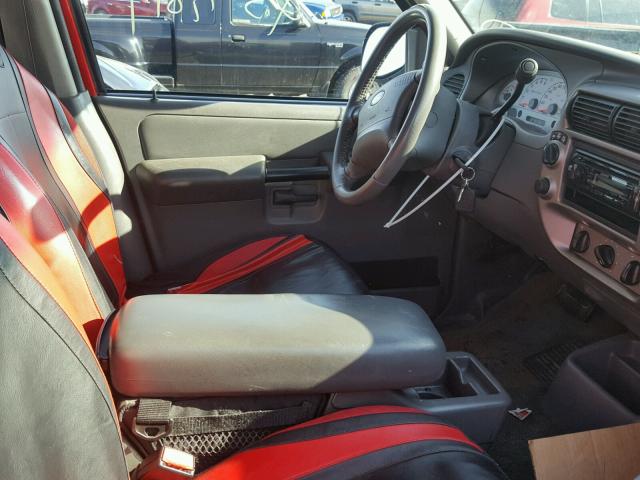 1FMZU77K85UB64359 - 2005 FORD EXPLORER S RED photo 5