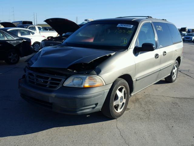 2FMZA5148YBA02023 - 2000 FORD WINDSTAR L GREEN photo 2