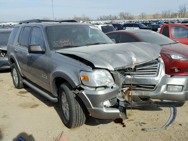 1FMEU73E58UA19511 - 2008 FORD EXPLORER X SILVER photo 1