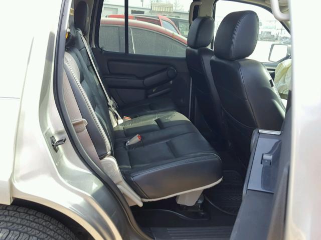 1FMEU73E58UA19511 - 2008 FORD EXPLORER X SILVER photo 6