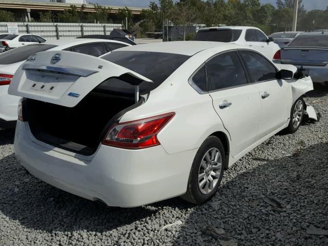 1N4AL3AP7DN499550 - 2013 NISSAN ALTIMA 2.5 WHITE photo 4