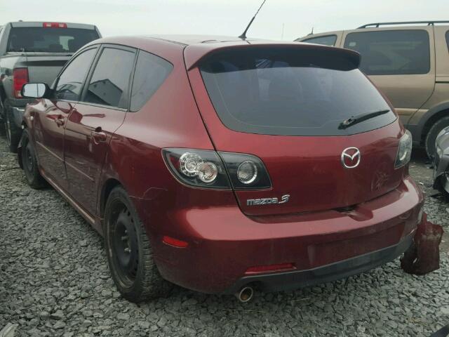 JM1BK143961463352 - 2006 MAZDA 3 HATCHBAC RED photo 3