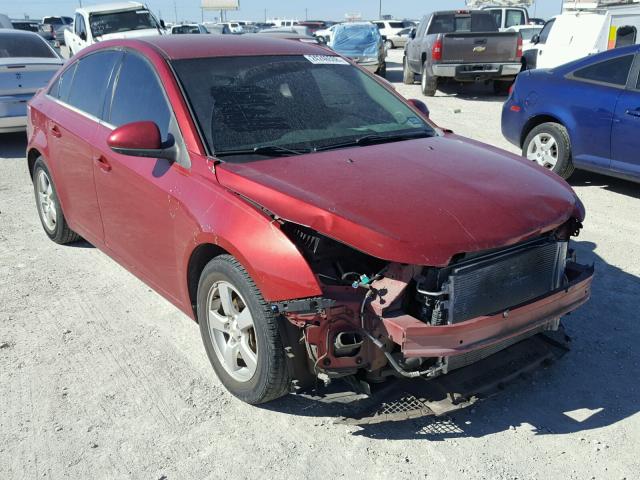 1G1PF5S94B7147043 - 2011 CHEVROLET CRUZE LT MAROON photo 1