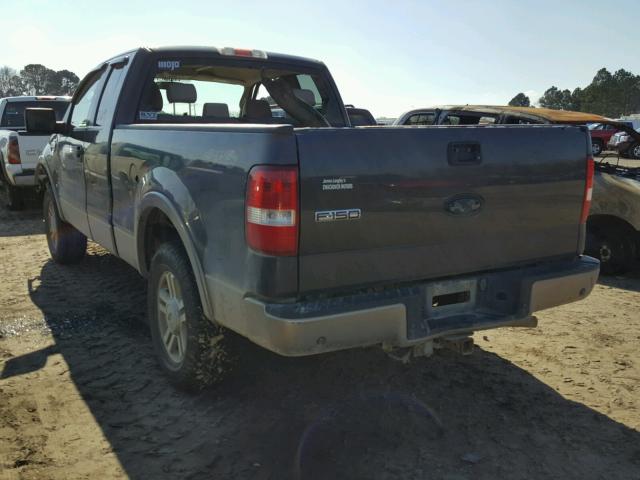 1FTPX14596NA77192 - 2006 FORD F150 BLACK photo 3