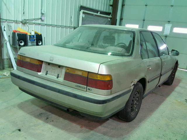 JHMCB7651MC025365 - 1991 HONDA ACCORD LX SILVER photo 4