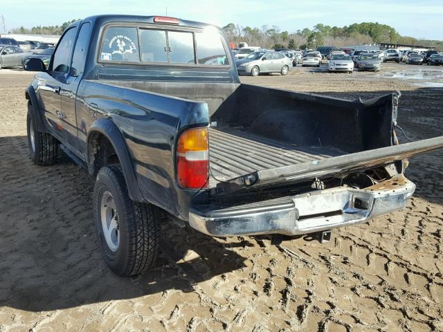 4TAWM72N3WZ042730 - 1998 TOYOTA TACOMA XTR GREEN photo 3