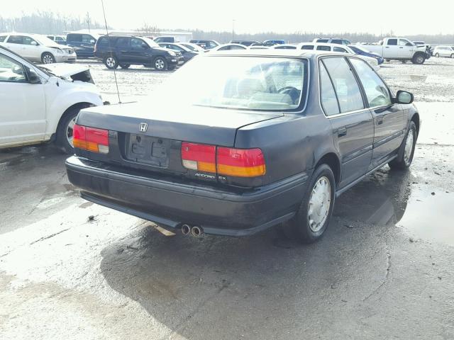 1HGCB7672NA220795 - 1992 HONDA ACCORD EX BLACK photo 4