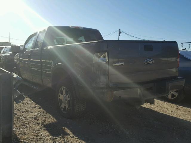 1FTPX14515FA81861 - 2005 FORD F150 GRAY photo 3