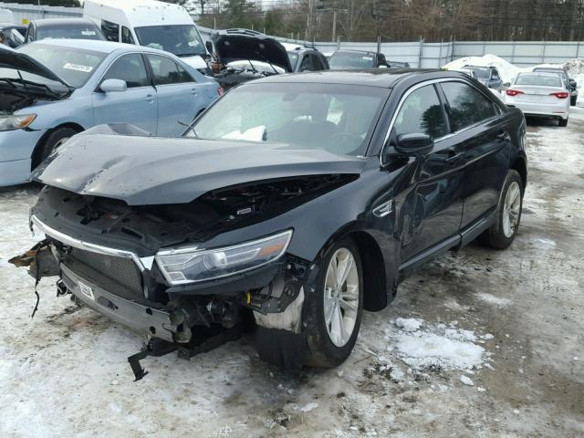 1FAHP2H80FG187816 - 2015 FORD TAURUS SEL BLACK photo 2