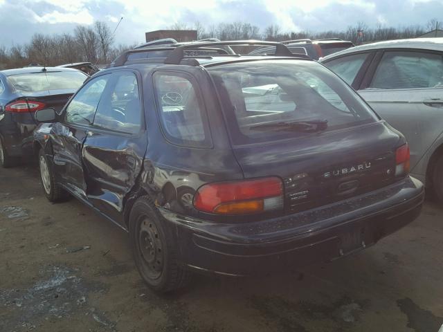 JF1GF4355XH806655 - 1999 SUBARU IMPREZA L BLACK photo 3