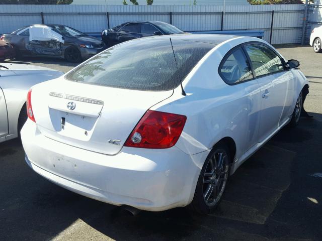 JTKDE167470184889 - 2007 SCION TC WHITE photo 4