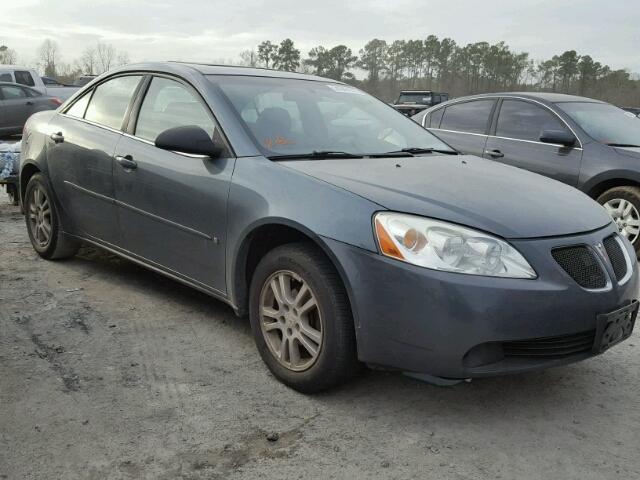 1G2ZF55B864214172 - 2006 PONTIAC G6 SE BLUE photo 1