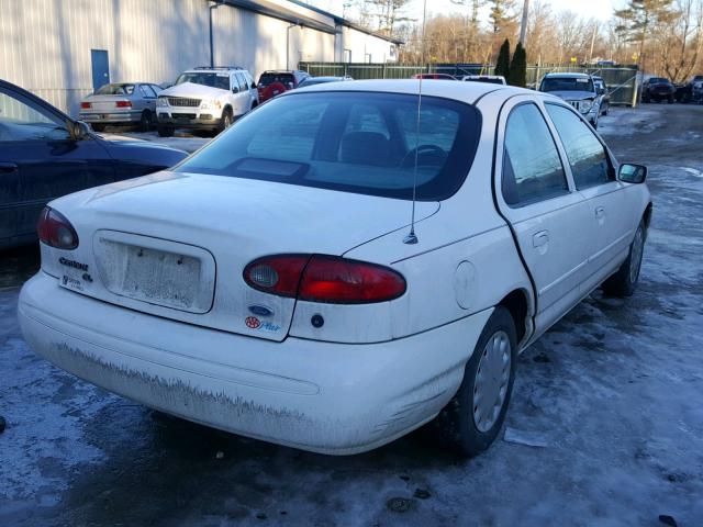 1FALP6535TK195073 - 1996 FORD CONTOUR GL WHITE photo 4