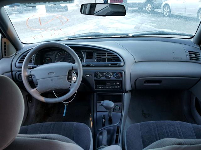 1FALP6535TK195073 - 1996 FORD CONTOUR GL WHITE photo 9