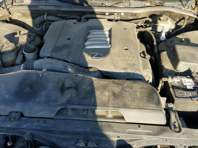 JT8BH28F5W0109633 - 1998 LEXUS LS 400 BLACK photo 7