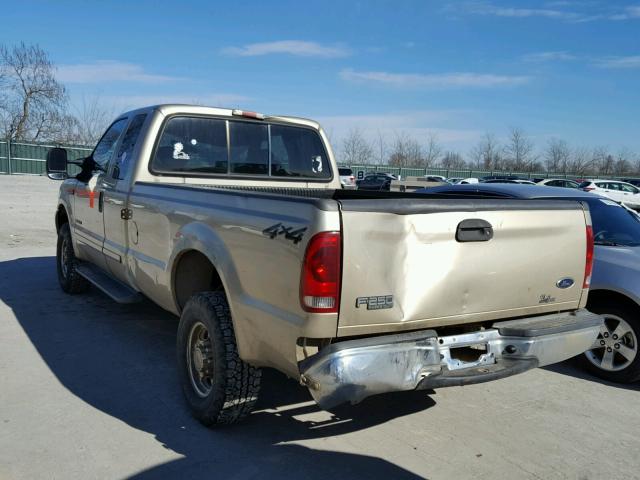 1FTNX21FX1EB27679 - 2001 FORD F250 SUPER BEIGE photo 3