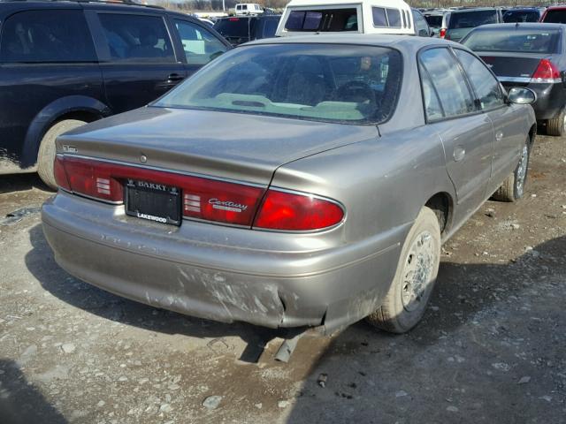 2G4WS52J821120249 - 2002 BUICK CENTURY CU TAN photo 4