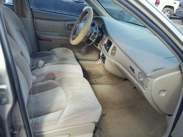 2G4WS52J821120249 - 2002 BUICK CENTURY CU TAN photo 5