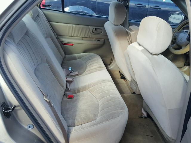 2G4WS52J821120249 - 2002 BUICK CENTURY CU TAN photo 6