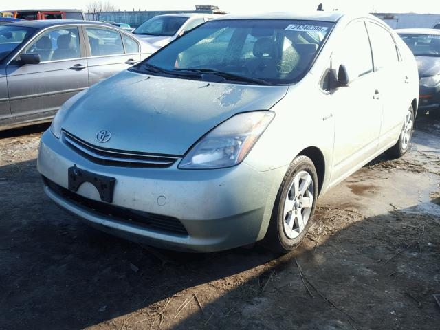 JTDKB20U687724487 - 2008 TOYOTA PRIUS GREEN photo 2