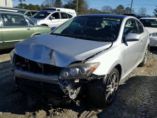 JTKDE3B73A0319465 - 2010 TOYOTA SCION TC SILVER photo 2